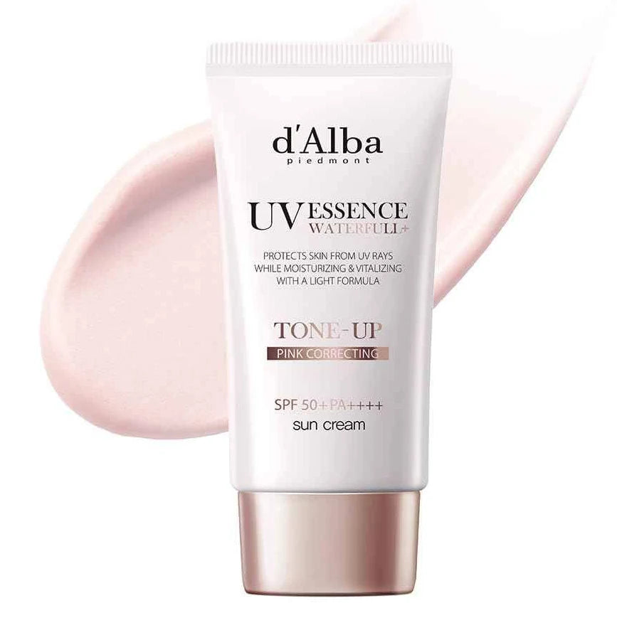 d'Alba Waterfull Tone - up Sunscreen Pink Correcting 50ml