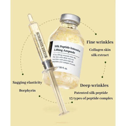 Sungboon Editor Silk Peptide Intensive Lifting Ampoule 35ml I Ορός lifting με μετάξι και Volufiline