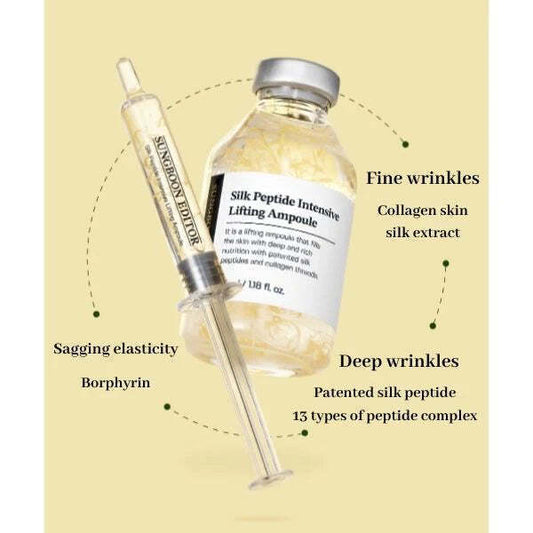 Sungboon Editor Silk Peptide Intensive Lifting Ampoule 35ml I Ορός lifting με μετάξι και Volufiline
