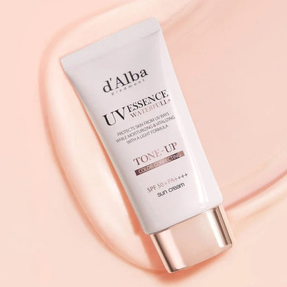 d'Alba Waterfull Tone - up Sunscreen Pink Correcting 50ml